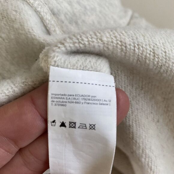 Parfois Womens Hoodie Sweatshirt Gray Size M - Picture 8 of 10